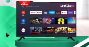 AERAGON 32 INCH LED TV – Full HD IPS Display